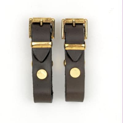 Mackey Classic Bit Straps (Pair) BLACK