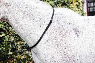 Mackey Classic Leather Neck Strap 3/4in BLACK