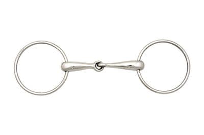 Mackey Large Ring THICK Race Snaffle 5.5