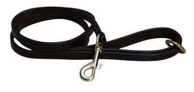 Mackey Padded Dog Lead - Black