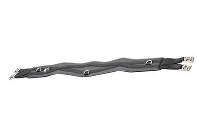 Mackey Shaped Waffle Girth Black 48