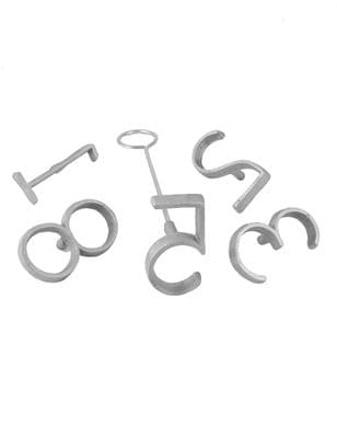 Marking Paint Brands Number Set - 100mmx50mm