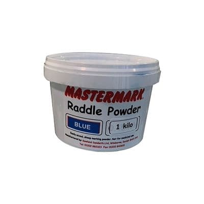 MASTERMARK RADDLE POWDER - 1 KG - BLUE