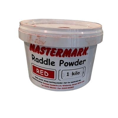 MASTERMARK RADDLE POWDER - 1 KG - RED