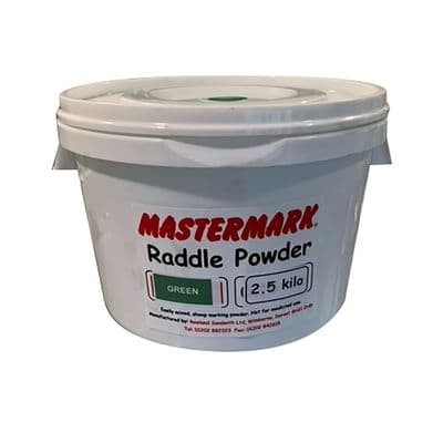 MASTERMARK RADDLE POWDER - 2.5 KG - GREEN