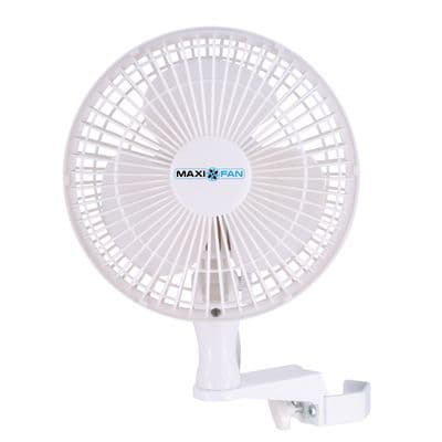 Maxifan Clip Fan - 2 Speed - 15cm (with new tent clip)