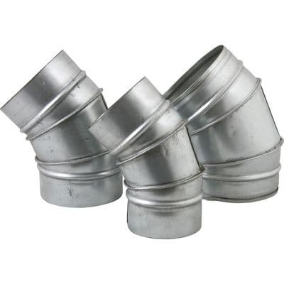 Metal 45 Degree Bend 355mm (14