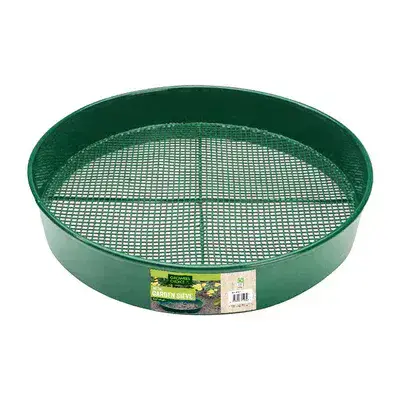 Metal Garden Sieve 9.5mm Mesh