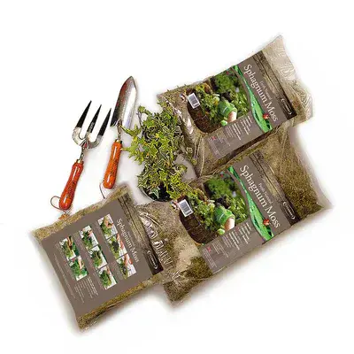 Moss Bag XXL for 10x 12in 30cm Hanging Baskets
