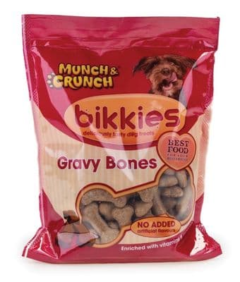 Munch & Crunch Bickies Gravy Bones - 300g