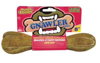 Munch & Crunch Gnawler Bone - Bacon / 8