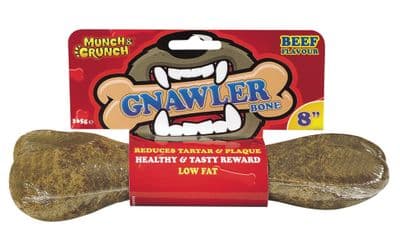 Munch & Crunch Gnawler Bone - Beef / 8
