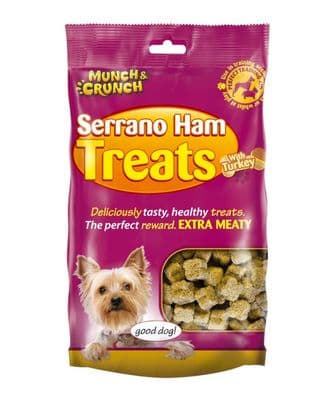 Munch & Crunch Serrano Ham Treats With Turkey - 175g