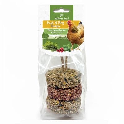 NATURE'S GRUB PECK N PLAY HANGER