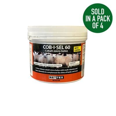 NETTEX AGRI COB-I-SEL 60 WITH COPPER