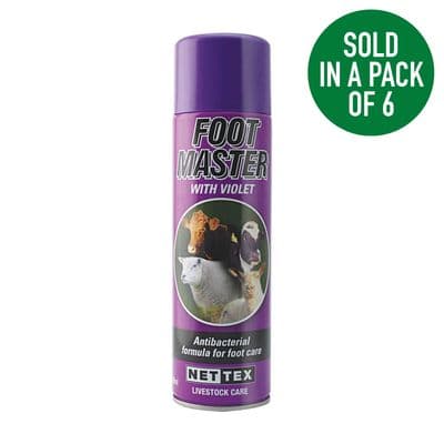 NETTEX AGRI FOOTMASTER SPRAY WITH VIOLET