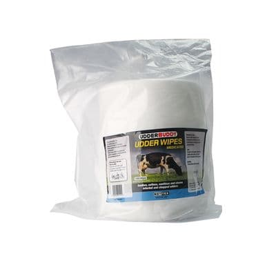 NETTEX AGRI MEDICATED CONDITIONING DAIRY UDDER WIPES