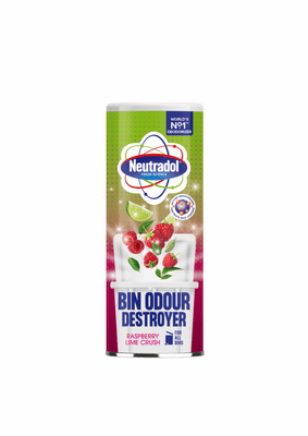 Neutradol Bin Odour Destroyer 350g - Raspberry Lime