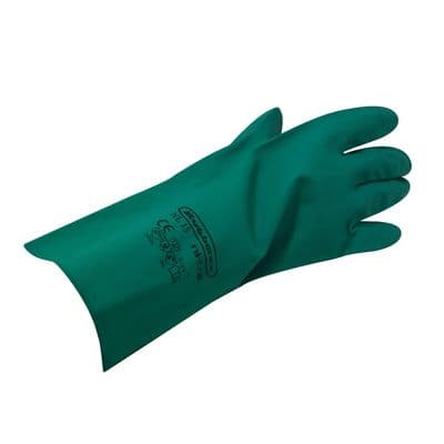 NITRILE GAUNTLET GLOVES