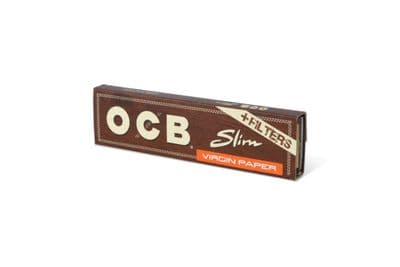 Ocb Virgin Slim Papers & Tips - 32 Papers + 32 Tips