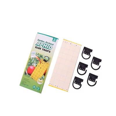 Orchard Garden Sticky Fly Traps (5 Pack) - Box of 50