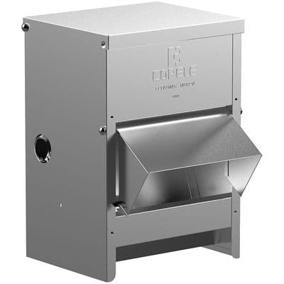 Outdoor Poultry Feeder W/Protector 10lt