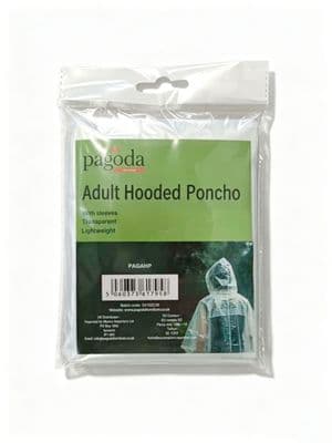 Pagoda Adult Hooded Poncho