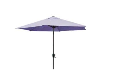 Pagoda Aluminium Crank & Tilt Parasol 3m - Lilac