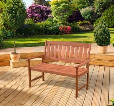 Pagoda Buckingham Wooden Garden Bench