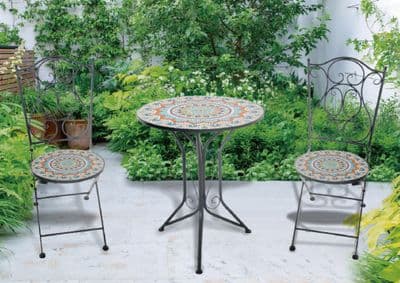 Pagoda Ceramic Bistro Set - Bohemian