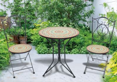 Pagoda Ceramic Bistro Set - Tribe