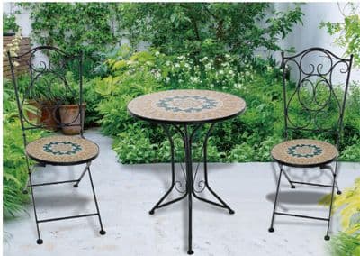 Pagoda Ceramic Bistro Set - Vintage