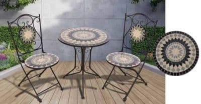 Pagoda Ceramic Mosaic Set - Green