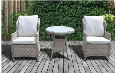 Pagoda Chambery Beige Deluxe Set - 2 Seat