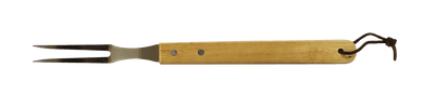 Pagoda Wooden Barbecue Fork - 2 x 37cm