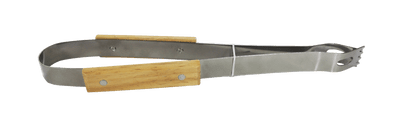 Pagoda Wooden Barbecue Tongs - 2 x 34cm