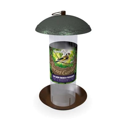 PECKISH SECRET GARDEN NYJER SEED FEEDER