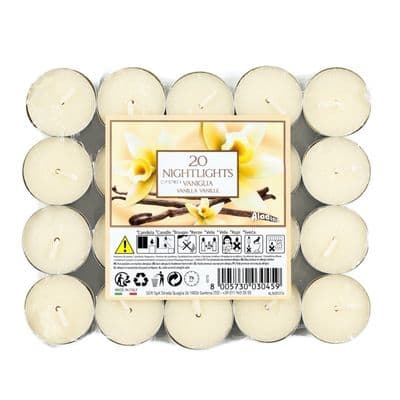 Petali 7 Hour Nightlights Pack 20 - Vanilla