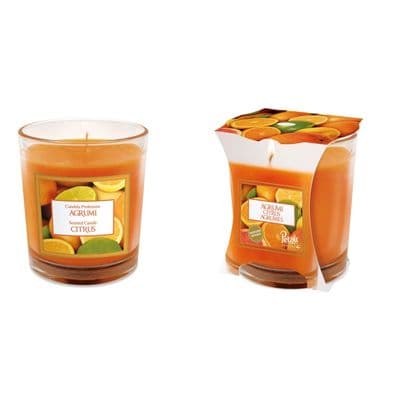 Petali Medium Candle Jar - Citrus