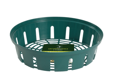Plastic Bulb Baskets Round Large 30cm 2pk