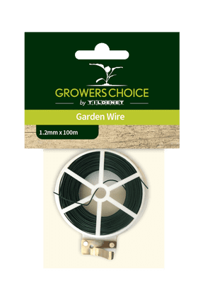 Plastic Coated Garden Wire Dispenser Green 1.2mm x 100m