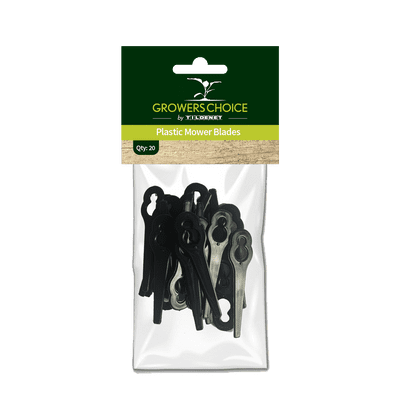 Plastic Mower Blades 7.5cm 20pk