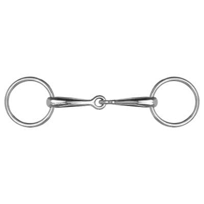 Pony Stainless Steel Solid Snaffle Bit 10.5cm