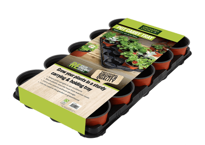 Pot Carry Tray with 15x 10.5cm Pots