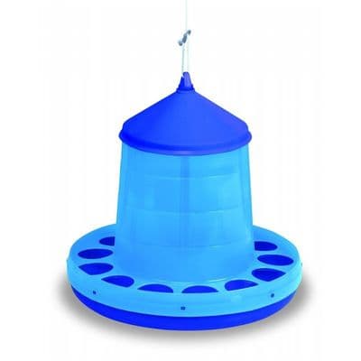 Poultry Feeder - 12kg - Blue