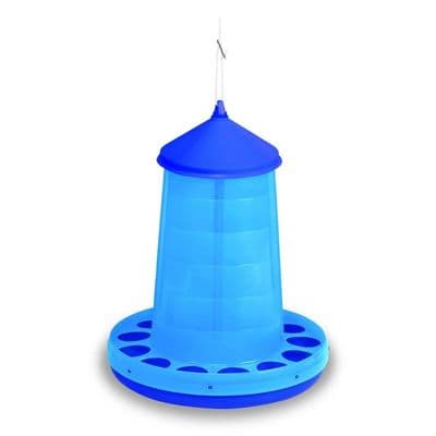 Poultry Feeder - 16kg - Blue
