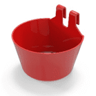 Poultry Grit Feeder Red