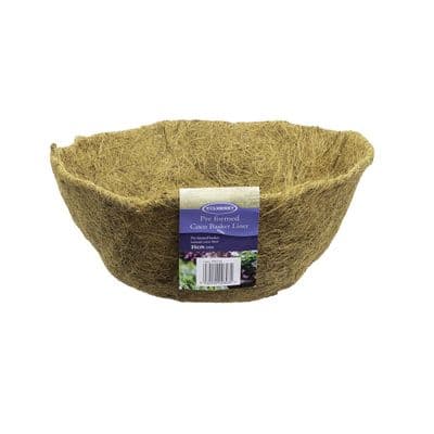 Pre formed Coco Hanging Basket Liner 14in 35cm
