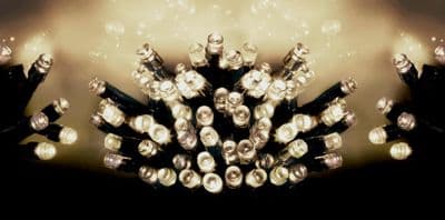 Premier 100 LED Multi Action Battery Operated TIMELIGHTS™ - Warm White/Green Cable