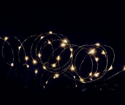 Premier 50 LED Multi Action Battery Operated Microbrights - Warm White